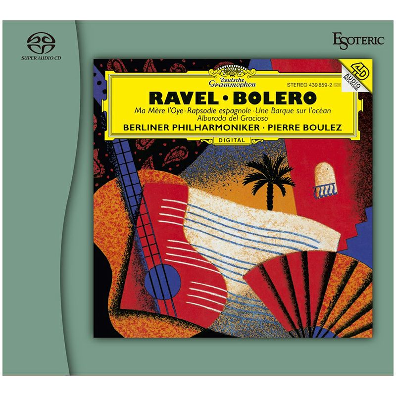 ラヴェル ボレロ、バレエ《マ・メール・ロワ》 スペイン狂詩曲、海原の小舟、道化師の朝の歌 (CD/SACDハイブリッド)